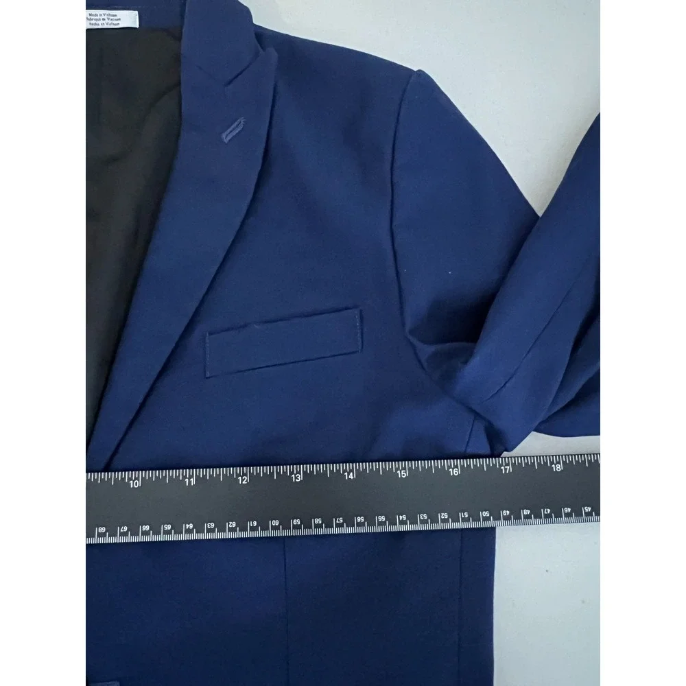 Calvin Klein Boys Infinite Stretch Blazer 12 Regular Suit Jacket Sportscoat Wool